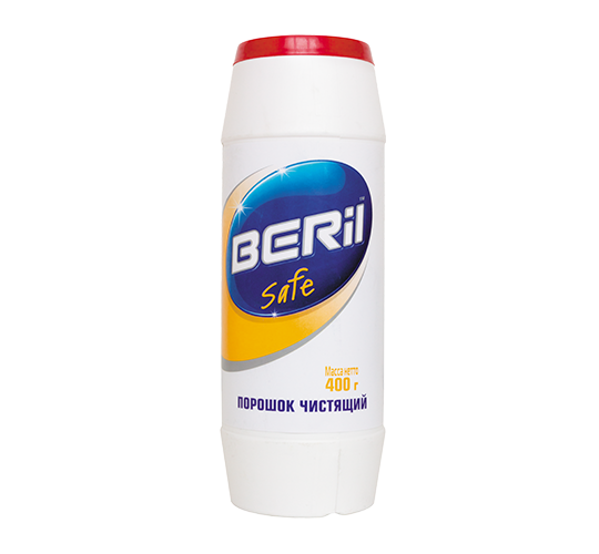Порошок чистящий "BERIL-Safe", бан. 400 г  - 1