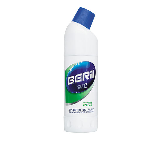 Средство чистящее санитарно-гигиеническое "BERIL WС", фл. 730г/720мл  - 1